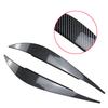 Glossy Black Car Head Light Lamp Eyebrow Eyelid Cover Trim for BMW 4 Series F32 F33 F36 2014 2015 2016 2017 2018