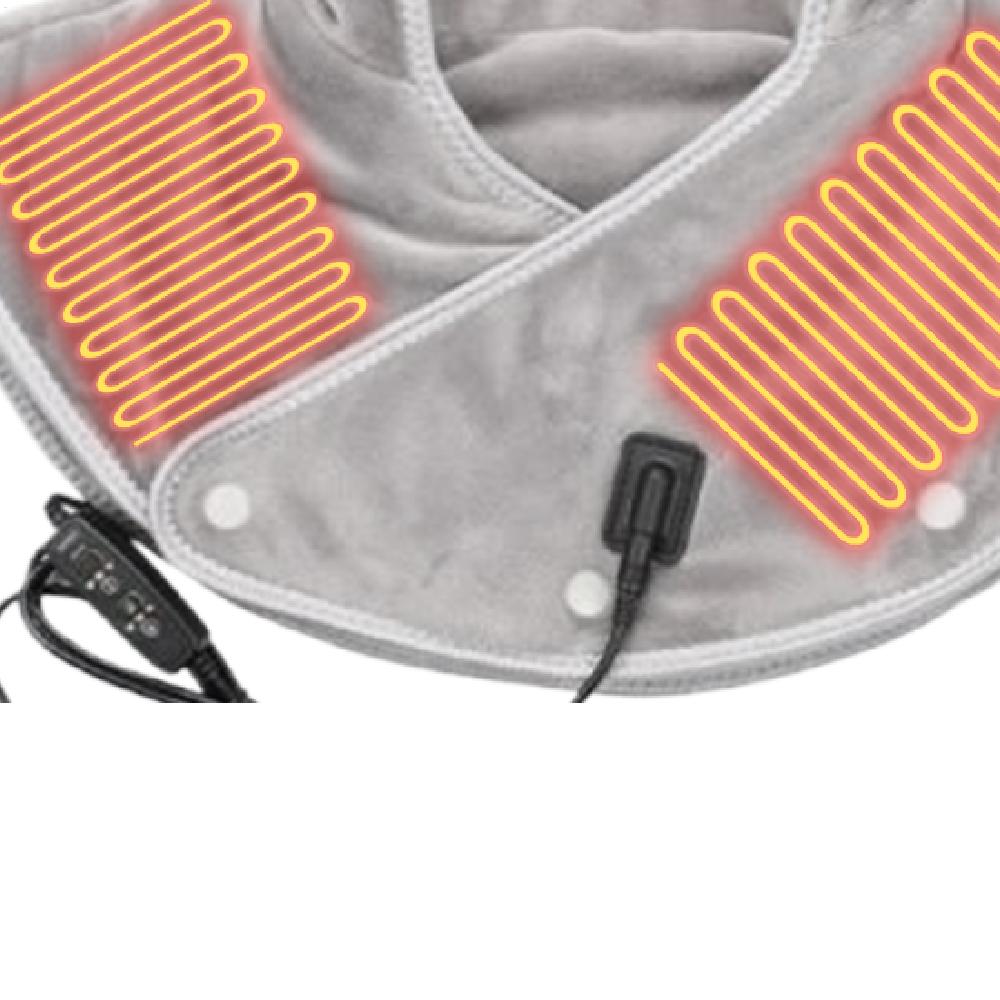 

Electric Heating Shoulder Neck Pad Three Gear Hot Compress Cervical Shawl Warmer USB for Shoulder Neck Back Relief Fatigu CN