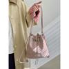 Female Bag Korean Version High-End Feel Bucket Bag Shoulder Crossbody