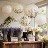 Paper Round Paper Lantern DIY Craft Chinese Paper Lantern  For Home Decor