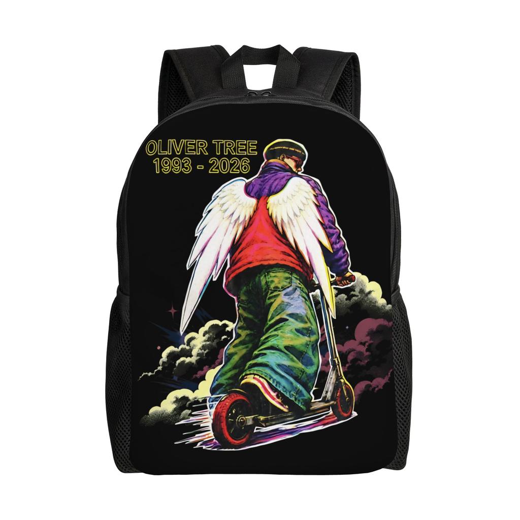 Cool Oliver Tree RIP Memorial Classical Backpack Sports High School Business  Daypack for Men Women College Shoulder Bag