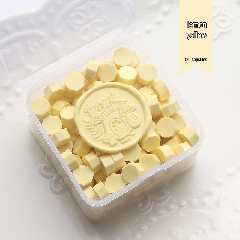 Matte Octagonal Sealing Wax Beads - Ice Cream Color Series for Wedding Invitations