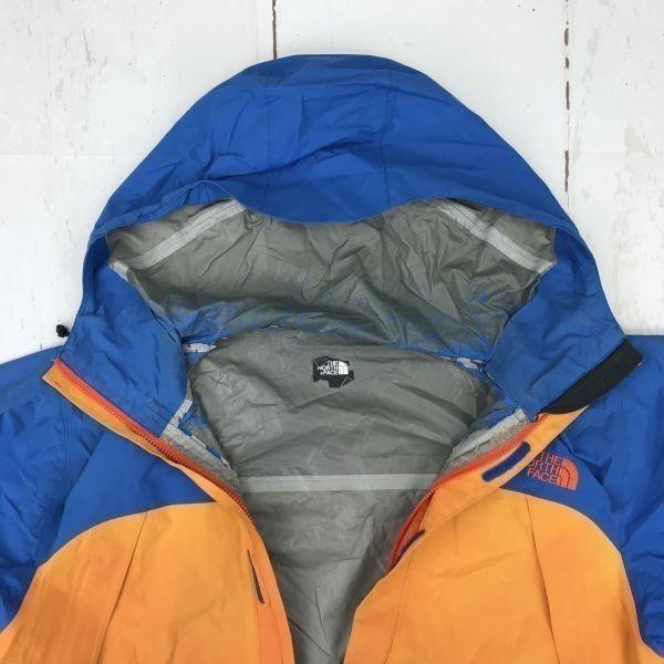 The North Face Nylon Mountain Parker M Blue Orange Slight Wear(USED)