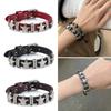 Star Skull Bracelet Alloy Chain Bracelet Trendy Leather Alloy Bracelets  Women Men