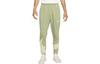 Knitted Sweatpants Men's Oil Green Moderate Cuffed Pants FB8577-386