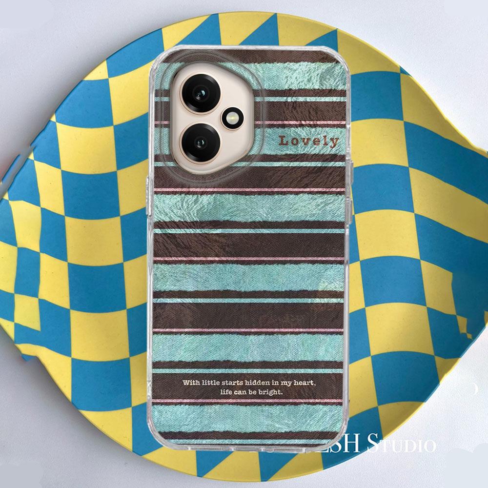 

Красные Синие Полосы Чехол для Телефона для Пары для Honor 400 200 90 Smart Pro Magic7 6 5 70 Lite X9a X9c X9b X8b X8a X8c X7c X7b X6c Обложка Honor 400 Lite белый