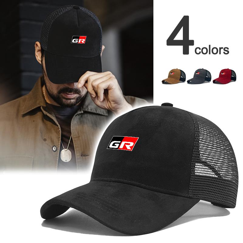 DNFITC1 Fashionable Versatile Car Logo Outdoor Sports Sun Hat Breathable Baseball Cap For Toyota GR Sport Rav4 Yaris Camry Accessories