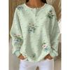 Women's Sweatshirt Little Daisy Fresh Healing Print