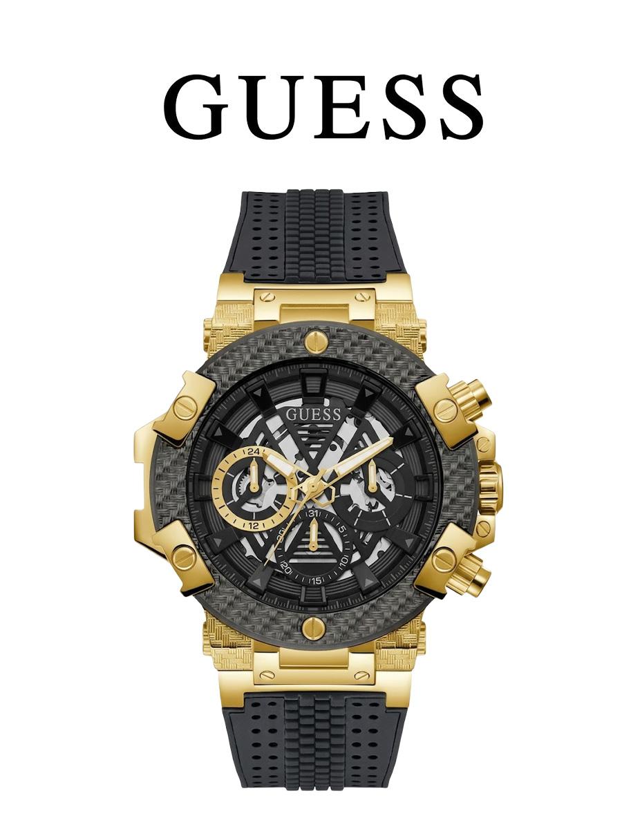 Guess Men`s Quartz Watch GW0486G2 melns