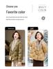 New Arrival: Embroidered Patchwork Down Jacket with Fur Collar for Middle-Aged & Elderly Mothers - Chinese Style Winter Outerwear