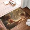 Jesus Religious Door Floor Kitchen Bathroom Mats Anti-Slip Outdoor  Doormat Bedroom Balcony Entrance Carpet Rug