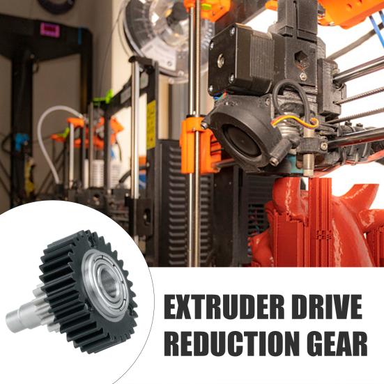 Extruder Gear Replacement Compatible for K1C for Ender3 V3 3D Printer Heavy Duty Metal Reduction Gear 3D Printer Extruder Parts Accessories