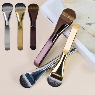 Ultra Thin Foundation Make-Up Brush Round Head Face Contour Brush Flat Contour Brush Mixed Foundation Cream Makeup Brushes