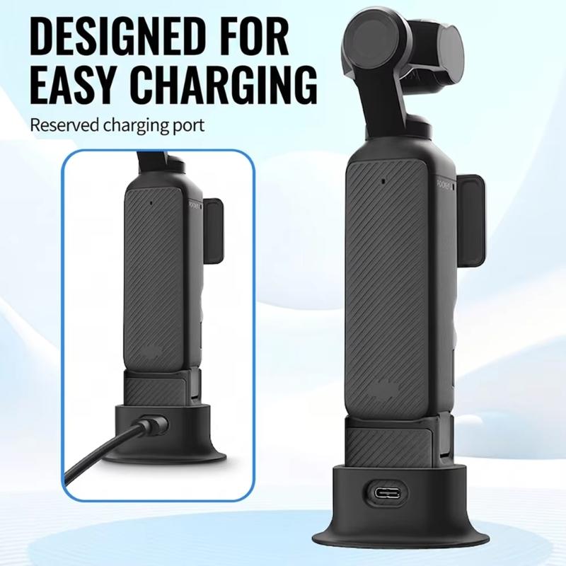 Strong Silicone Mounting Stand Universal Silicone Holder Not Vibration Camera Base Provides Secure Placement for Drones Pocket 4