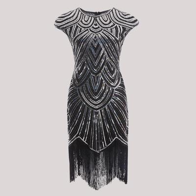 Abito Glam con Paillettes e Nappe 2023: Elegante e Sexy Stile da Celebrità