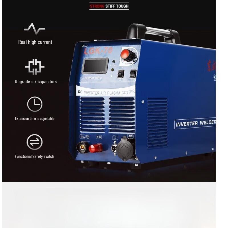 Tăietor cu plasmă industrial DONGCHENG LGK-100N Stecher CN (adaptor inclus)