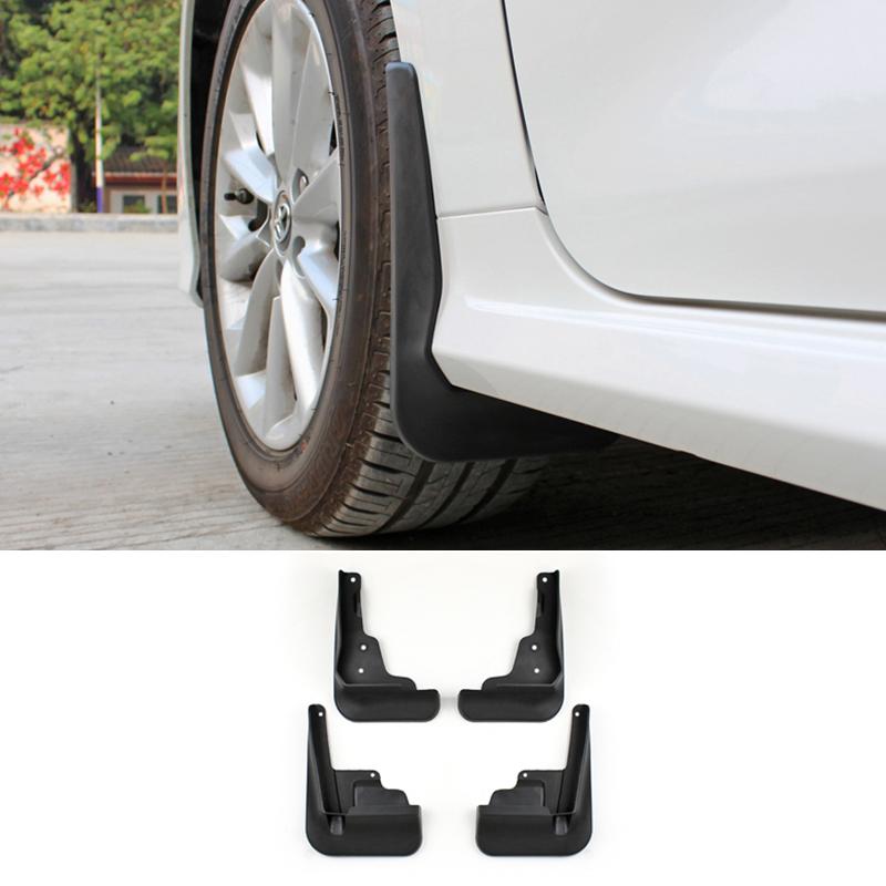 4Pcs Front Rear Mudguards Splash Guards Fender MudFlaps For Toyota Corolla E210 2022 2023 Hybrid Car