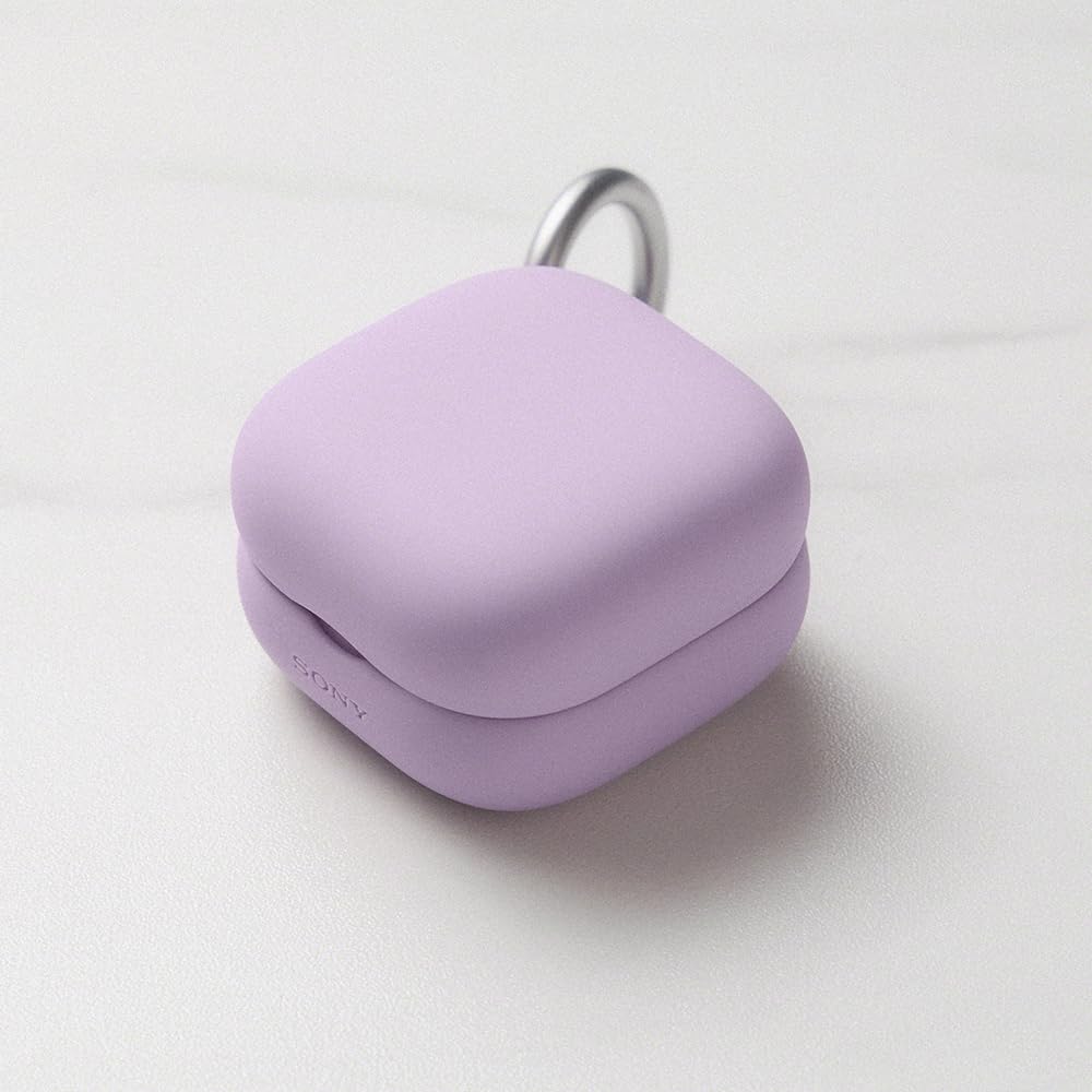 Sony LinkBuds Clip Case for Cover, Lavender, WF-LC900 (HACLC900CAVC)