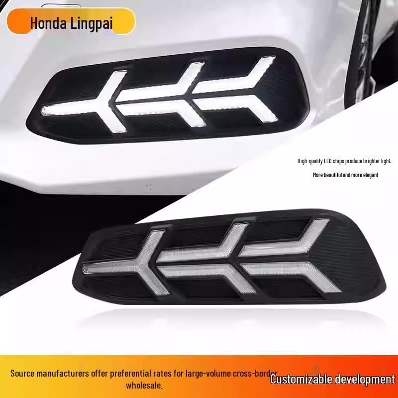 Honda 19-21 Lingpai LED Daytime Running Lights & Flowing Turn Signals