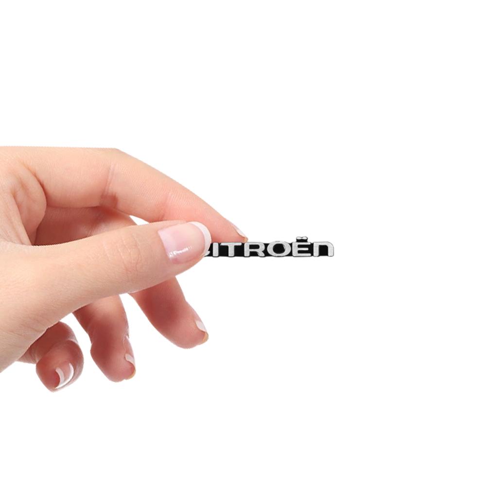 2/4pcs 3D Aluminum Speaker Stereo Speaker Emblem Sticker For Citroen C4 C3 Xsara C-Elysee C5 C1 DS DS3 DS5 DS4 Jumper Picasso
