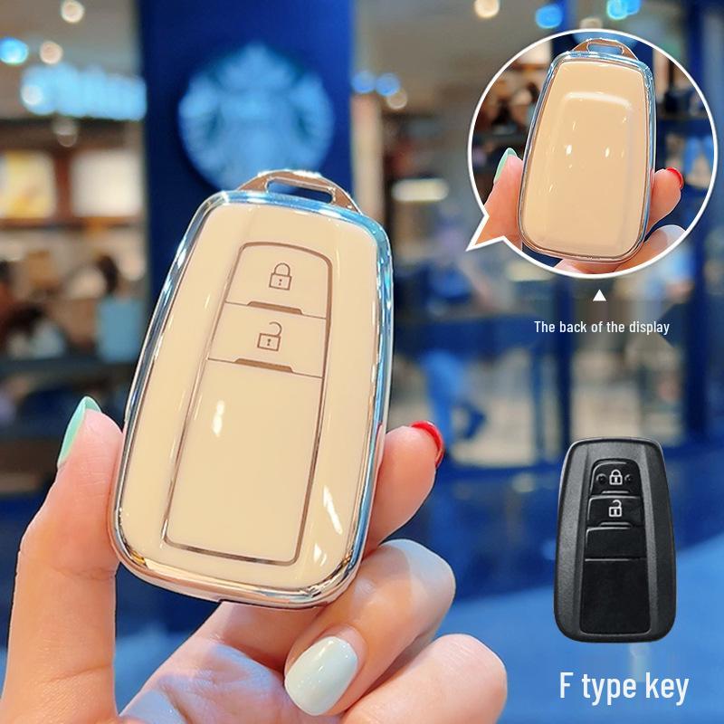 Toyota Key Cover for Camry, Corolla, RAV4, Land Cruiser, Avalon, and Viloran (Women's Edition).