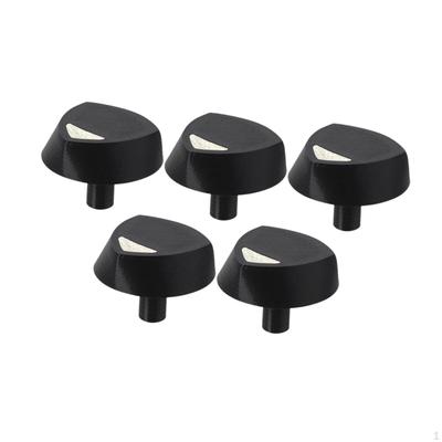5 Pieces Knobs for Gas Cooktop Stovetop with Light Piping Portable Burner Control Household
