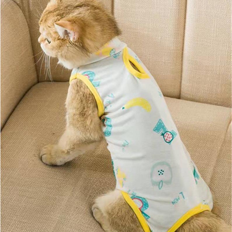 Soft Comfortable Dog Cat Spay Recovery Suit Post-Surgery Care Clothes Puppy Weaning Clothes Pet Jacket Dog Clothes