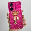 For Realme C55 RMX3710 Luxury Crown Letters Cover Soft Silicone Phone Case For Realme Narzo N55 C 55 RealmeC55 NarzoN55 Bumper