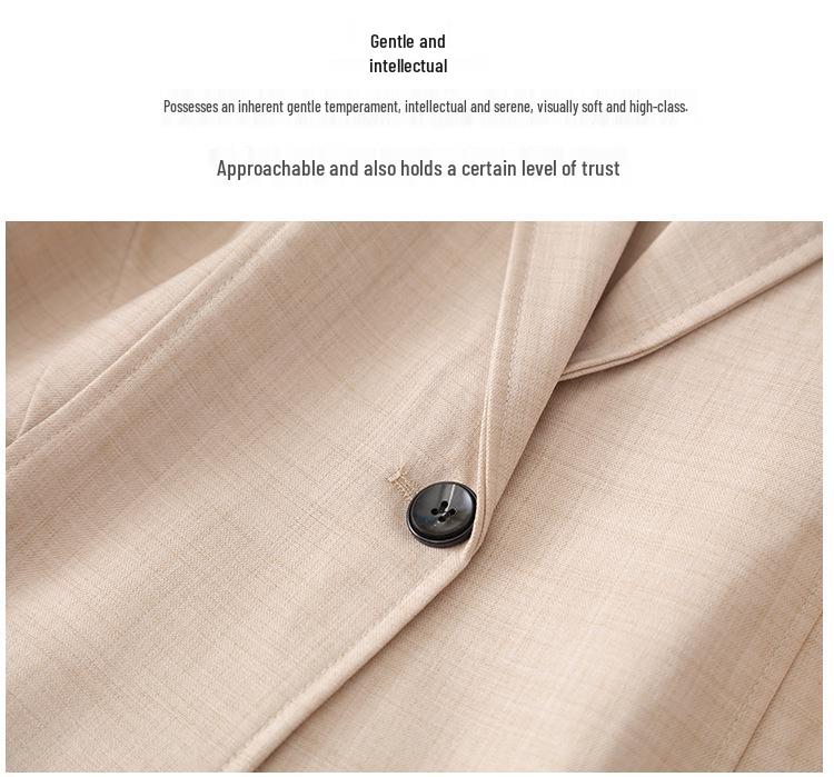 2024 Plus Size Women’s Casual Linen Jacket - Seven-Sleeve Summer Style