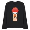 The Muppets Unisex Adult Beaker Face Long-Sleeved T-Shirt