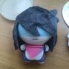 Deltarune 10cm Kris Cotton Doll Keychain Cute Game Character Plush Toy Soft Stuffed Pendant Lovely Collectible Gift Game Fans Bag Hanging Home Decor