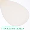KICHOUSE Rice Spoon Paddle Non Stick Rice Serving Spoon Thickened Plastic White Cooker Spatula for Kitchen Restaurant Cooking Utensil