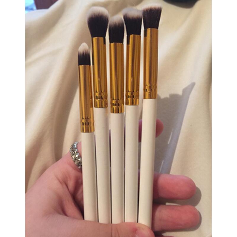 Buy 5pcs Eye Brushes Set Eye Shadow Blending Pencil Brush Makeup Tools ...