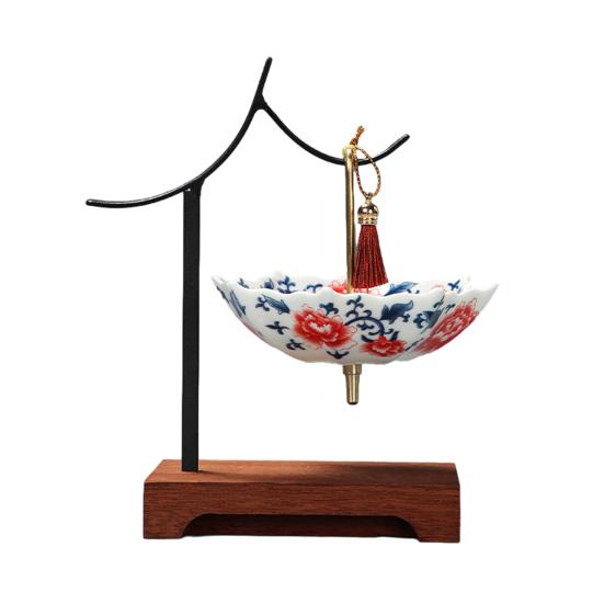 Ceramic Umbrella Tea Infuser Tea Filter with Fine Holes Loose Leaf Steeper Brewing Strainer Tea Accessories Tea Lovers Gifts