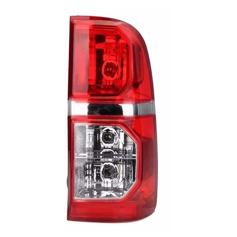 Left/Right Taillight Assembly Replacement Durable Side Red Tail Lamp Rear Tail Light Brake Lamp for Toyota Hilux Vigo 2011-2014