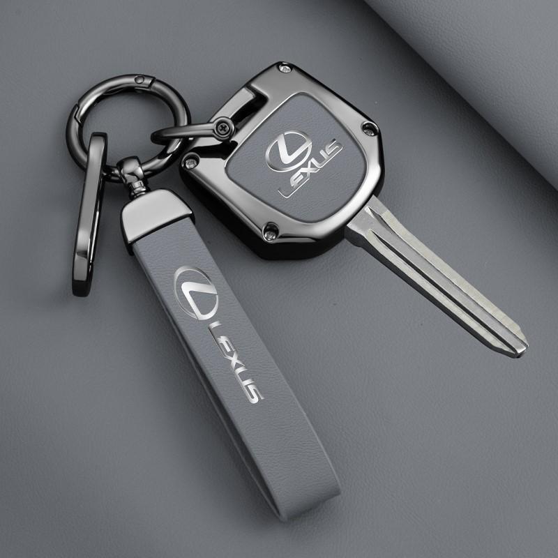 Leren Slimme Afstandsbediening Sleutelhoes Cover Beschermer Shell Houder voor Lexus Old Lingzhi rx330 is200 IS400 Sleutelhanger Auto Accessoires