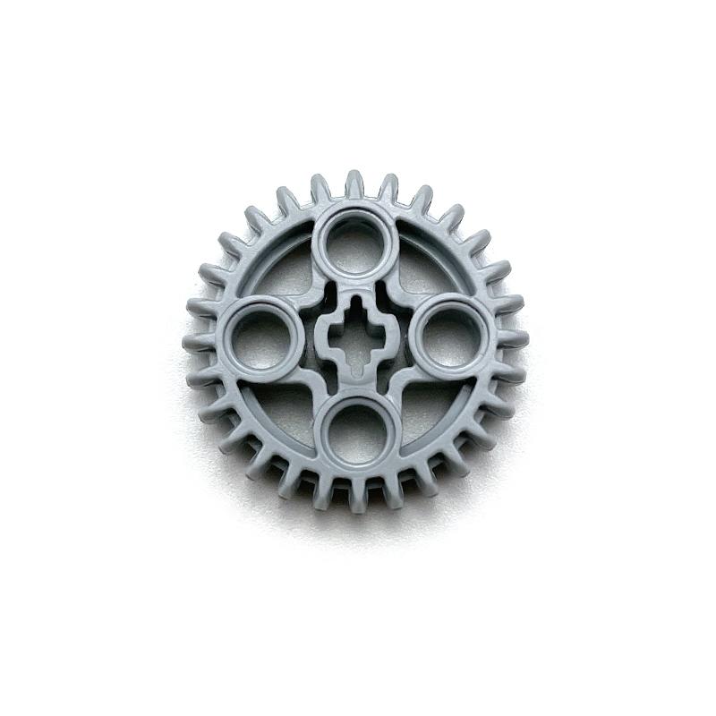 MOC High-tech Gear Double-sided Cone Tooth Wheel 28 Teeth Small Building Blocks Compatible with Lego Part 46372