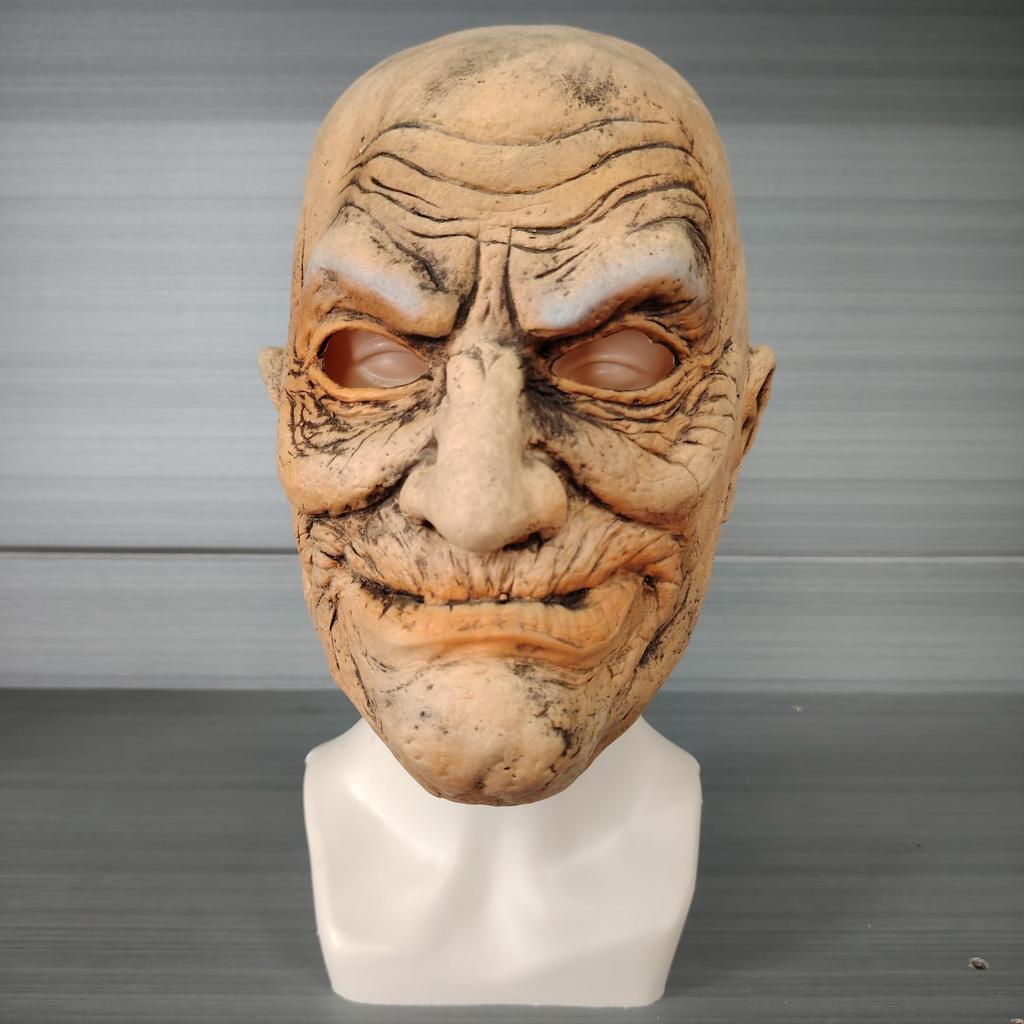 Bald Grandpa Latex Mask