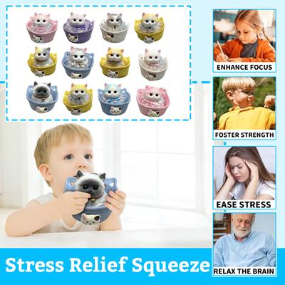 Cute Slow- Stress Toy - Adorable Face, The Perfect Stress Reliever For Lovers.
