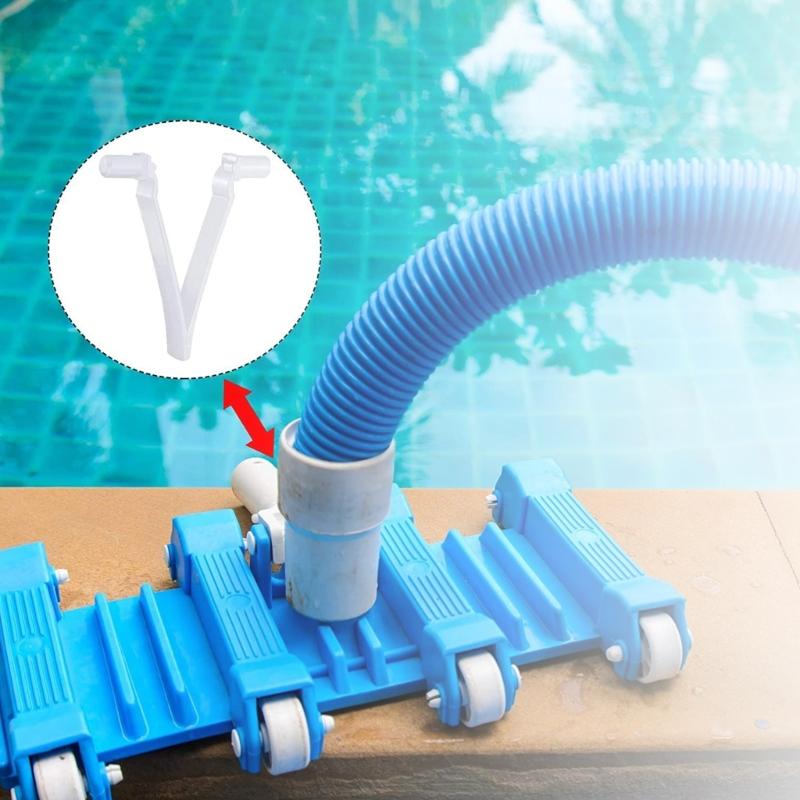 High Strength Pool Butterfly V Clip Universal Pool Poles Clip Replacement Skimmer Net Clip Pool Accessories Enduring