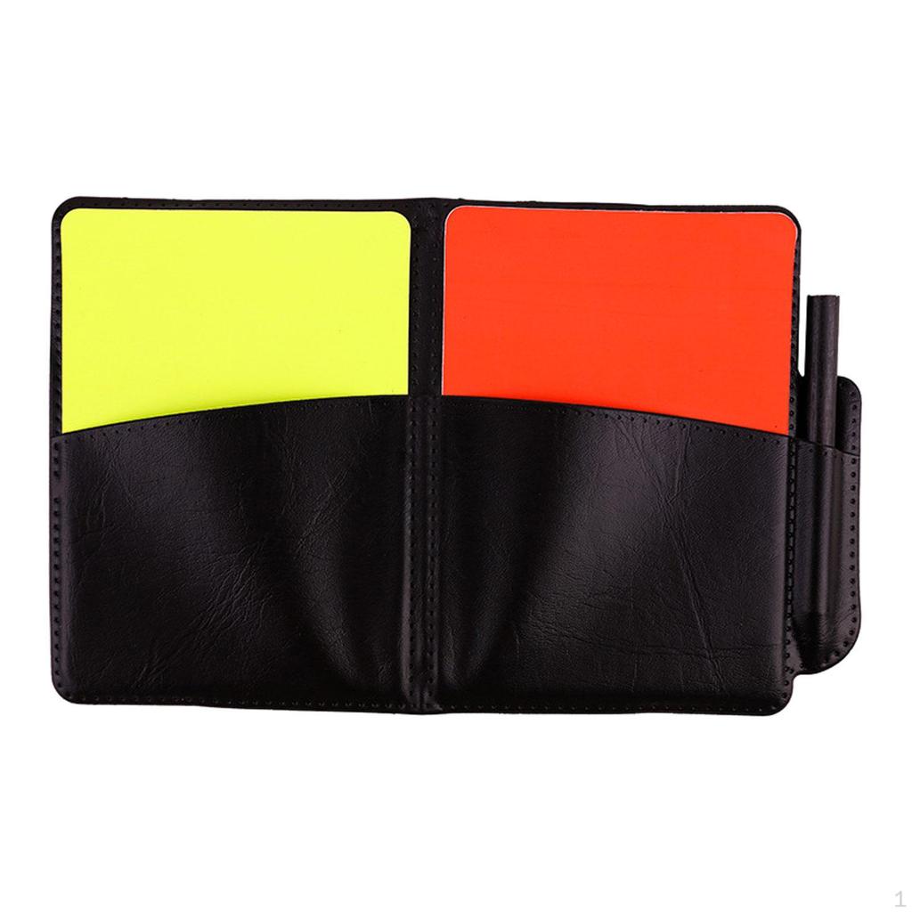 Football Referee Card Set, Red And Yellow Card, Accessories for Games, Basketball