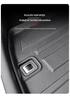 Hongjie S9T TPE Waterproof Trunk Mat - Car Interior Protection Accessory