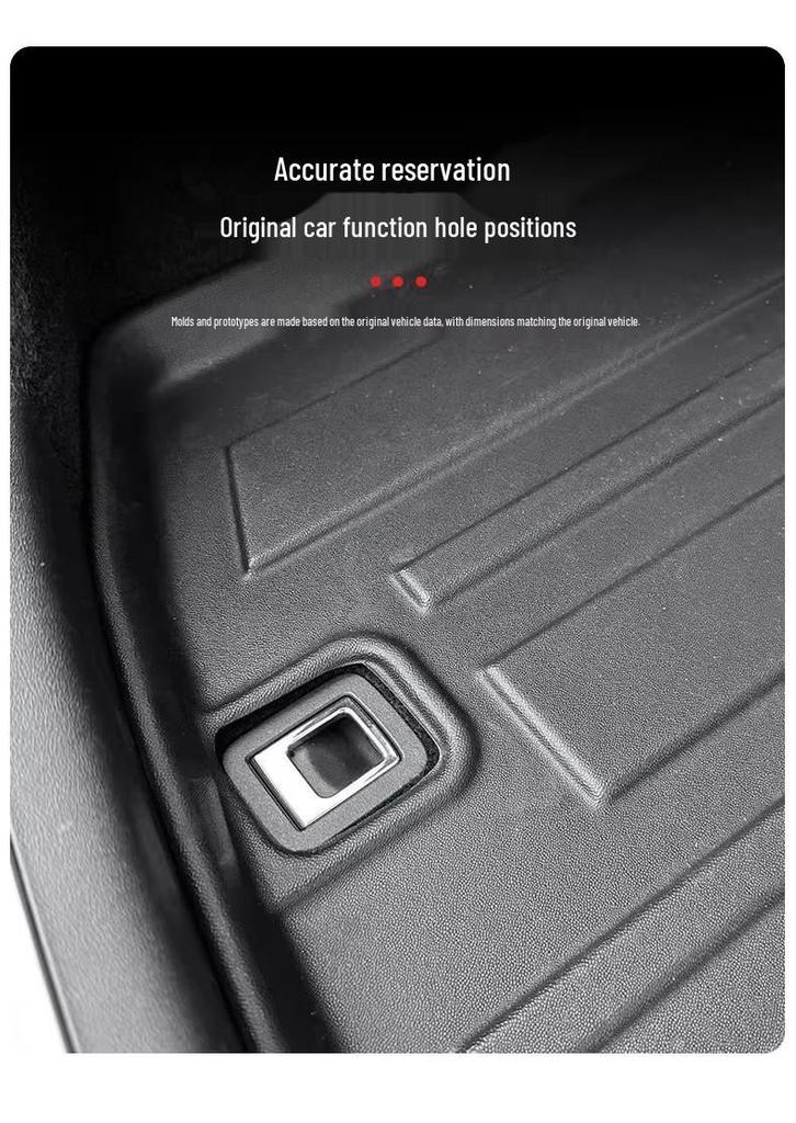 Hongjie S9T TPE Waterproof Trunk Mat - Car Interior Protection Accessory