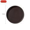 Non-slip Rectangular Plastic Serving Tray - Round Model for Restaurants, Hotels, and KTVs