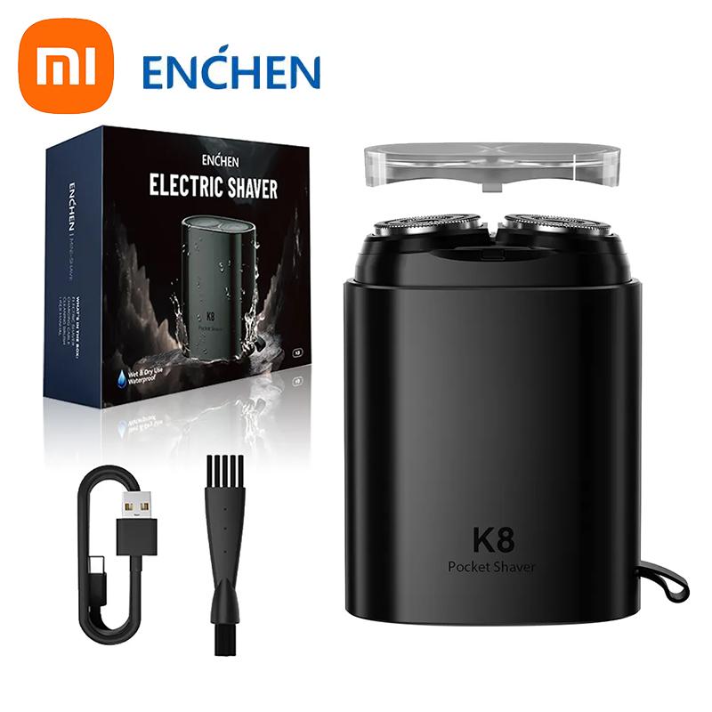 

Xiaomi ENCHEN K8 Electric Shaver Floating Razor Mini Pocket Shaver чорний