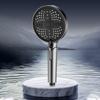 Multi-Functional High Pressure Handheld Shower Head 5 Modes Self-cleaning Shower Head Large Panel Water Massage ABS Showerhead