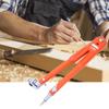 Large Woodworking Compass with Pencil 15.7 Inch Carpenters Compass Pencil Holder Drawing Compass Professional