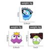 Cartoon Anime Dolls Enamel Pins Custom HaHaHa Brooches Lapel Badges Clothes Funny Jewelry Gift for Kids Friends