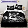 Set copripiumino 3 pezzi (1*Copripiumino + 2*Federe, Senza Nucleo), Set Biancheria da Letto Morbido All‑Season con Stampa Poppy Playtime, Regalo Decorazione Camera da Letto
