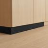 Cuttable Furniture Space Barrier Strip | Discreet, Soft Black, Sofa seal strip,
